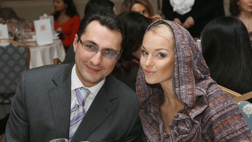 На фото Вдовин и Волочкова в 2007-м. 